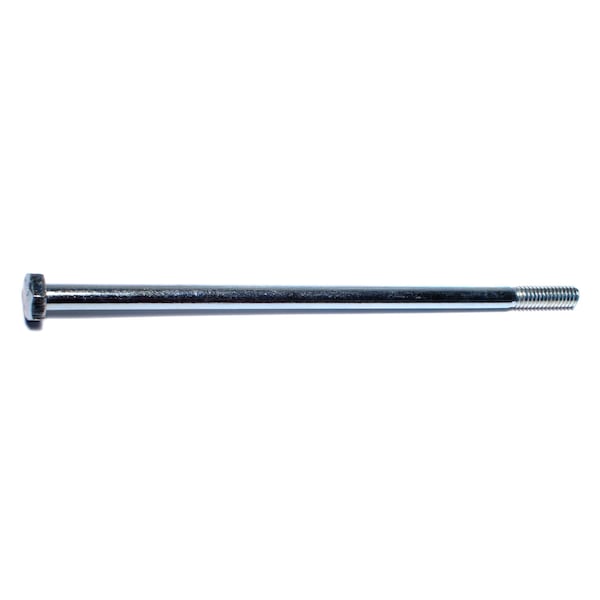 Midwest Fastener Grade 5, 1/4"-20 Hex Head Cap Screw, Zinc Plated Steel, 6 in L, 100 PK 00268 - main